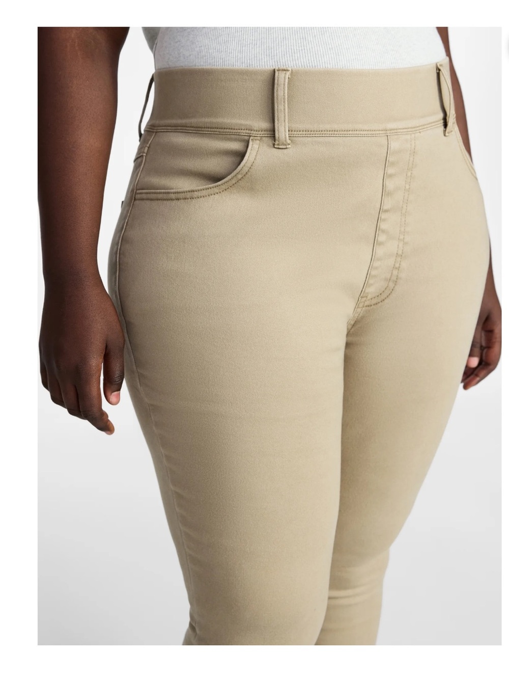Women's Plus Size Pull On High Rise Skinny Leggings Size 3X - Picture 3 of 8